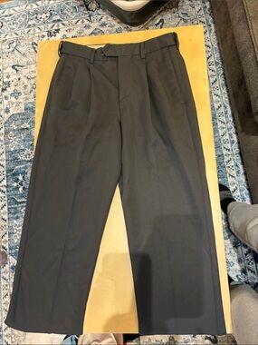 croft & barrow Men's Dark Gray Dress Pants